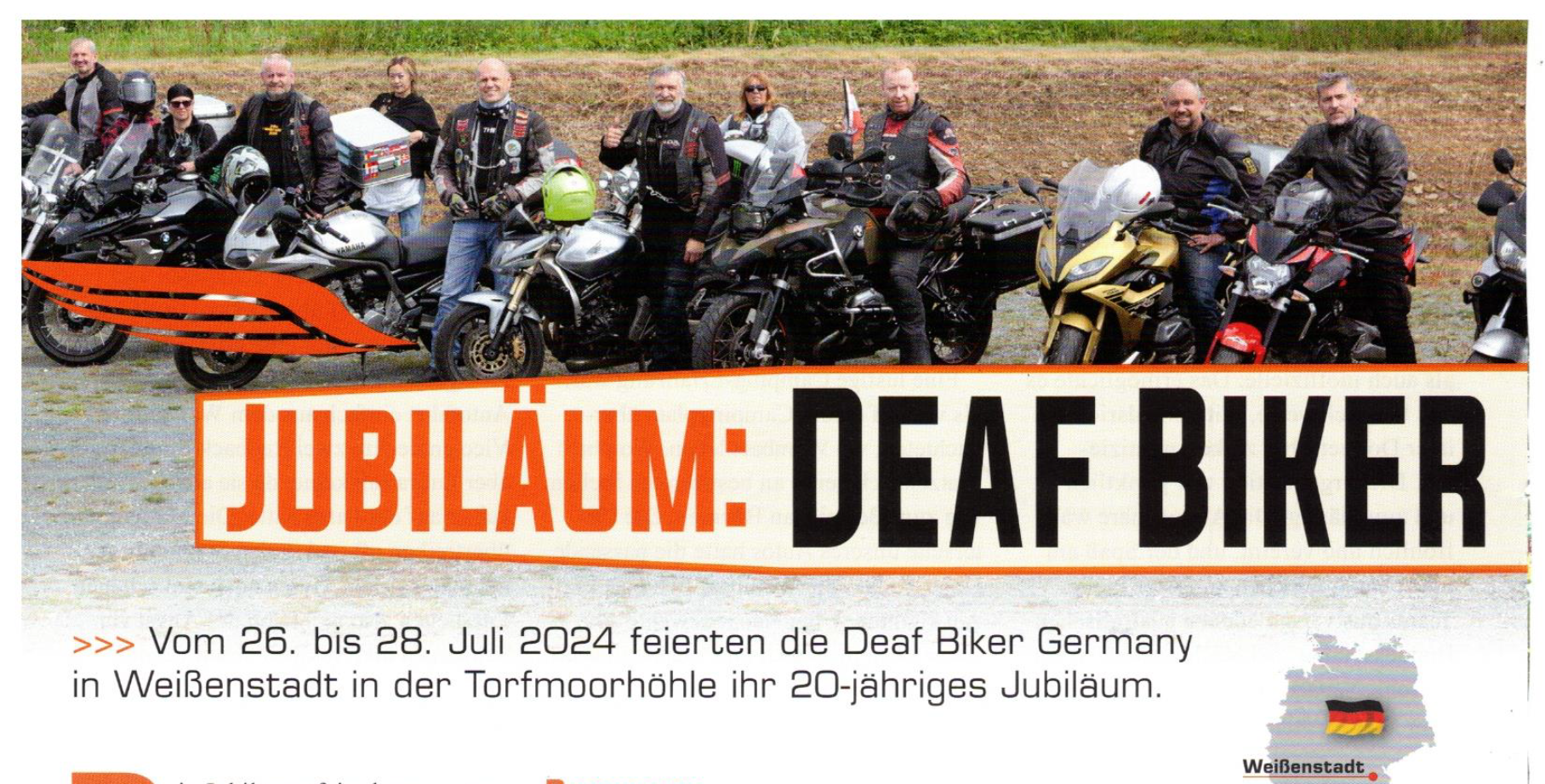 LIS 146 Deaf Bikers Jubiläum