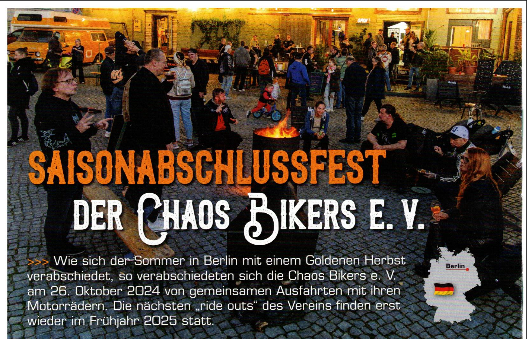 LIS 148 Saisonabschluss Chaos Bikers